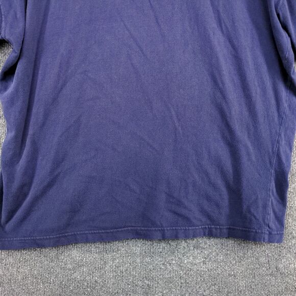 Pro Edge Men's Michigan Wolverines T-Shirt Blue XL Short Sleeve Logo Embroidered - Picture 9 of 13